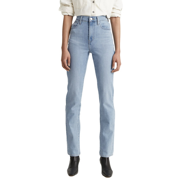 Levi's Denim - Levi's Women's 724 High Rise Slim Straight Light Blue Jeans NWT